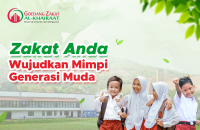 ZAKAT ANDA HADIRKAN KEBAHAGIAAN KELUARGA DHUAFA